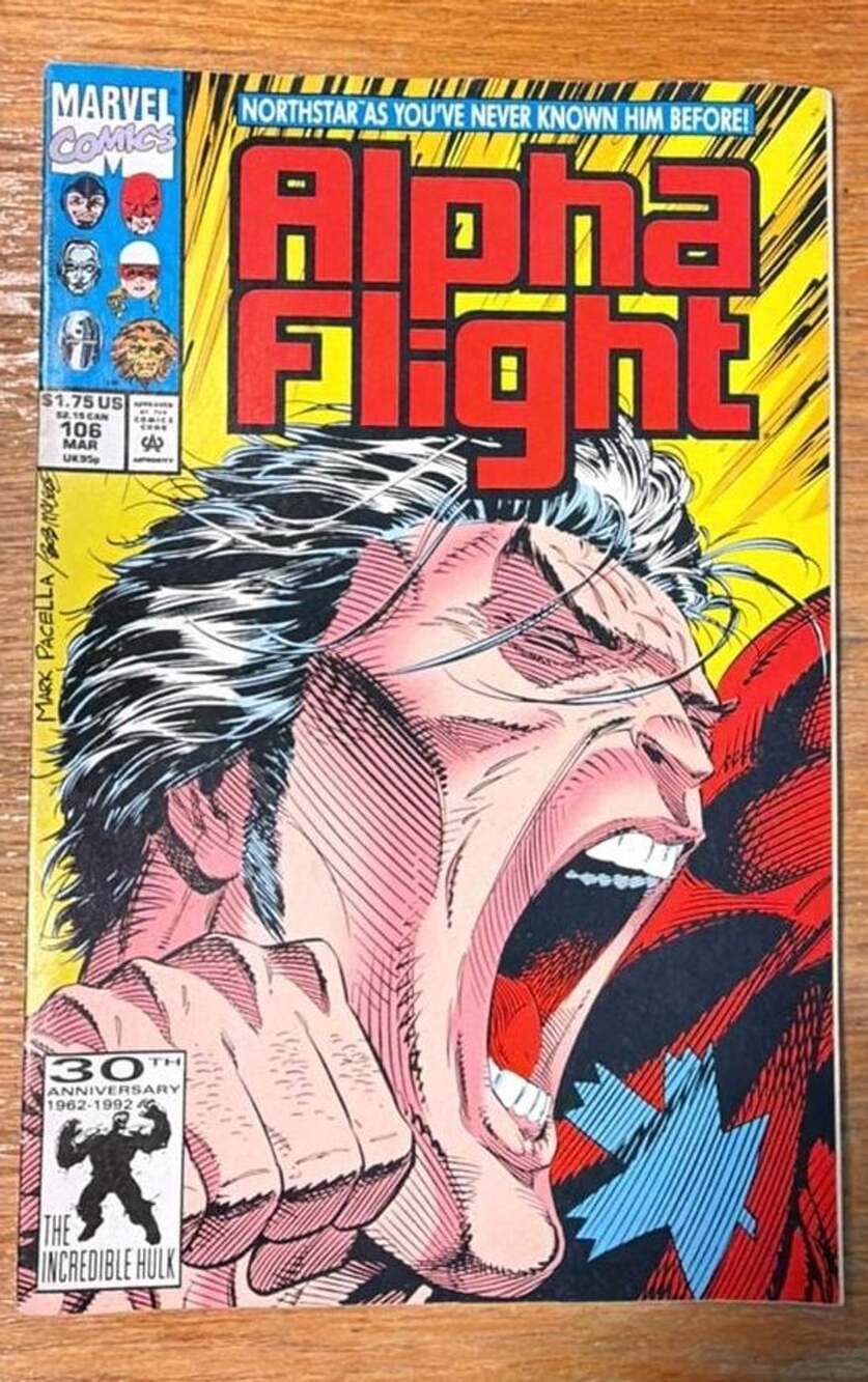 Alpha Flight #106 Marvel Comics 1992